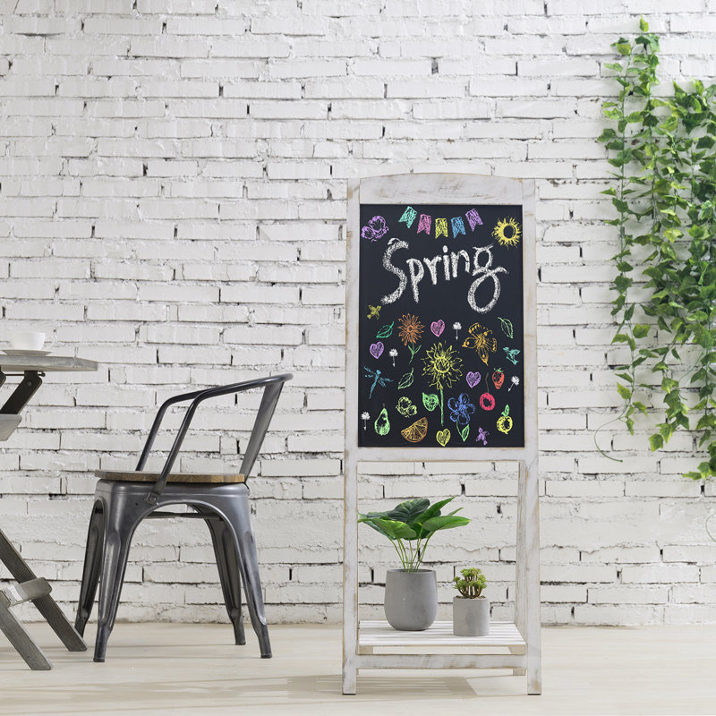 Freestanding Melamine Small - 2' - 4' Chalkboard
