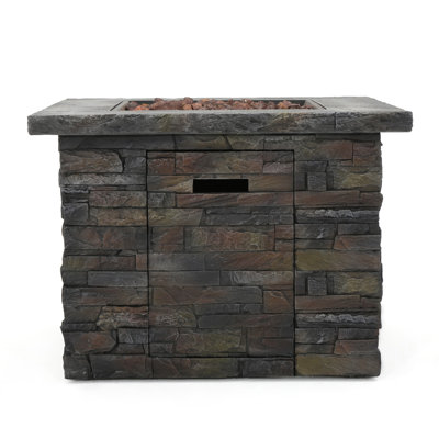 35-inch square fireplace MGO - 40,000 Btu