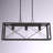 Aaniah 3-Light Dimmable Linear Chandelier-1262315307