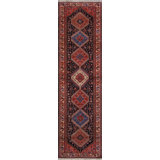 Shirvan One-of-a-Kind Runner 2'8" X 9'8" Hand Knotted Area Rug