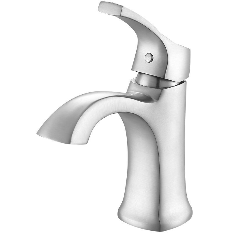 Robinet pour salle de bain 1 trou Ancona Morgan, Acier inoxydable