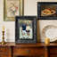 Cadre photo 3 pièces 5 po x 7 po noir raffiné pour la décoration intérieure