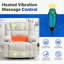 Fauteuil inclinable avec chauffage et vibration-1402662945