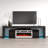 Soleo 78.7" Modern TV Stand with Electric Fireplace, High Gloss Finish, Media Storage-67985826
