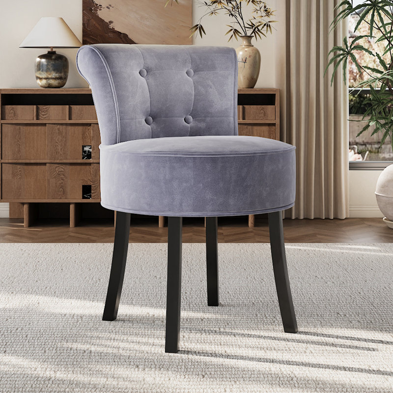 Solid + Manufactured Wood Accent Stool