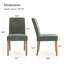 Chaise rembourrée en bois-122525339