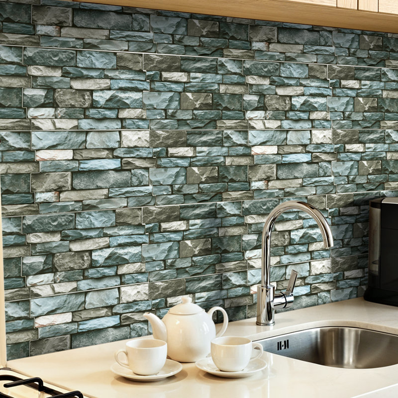 20Pcs Self-Adhesive Wall Tile Stickers