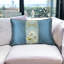 Housse de coussin réversible à imprimé animal
