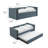 Veyla Channel Tufted Performance Velvet Twin Daybed With Trundle-116252742