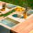 Polyester Abstract Rectangle Placemat