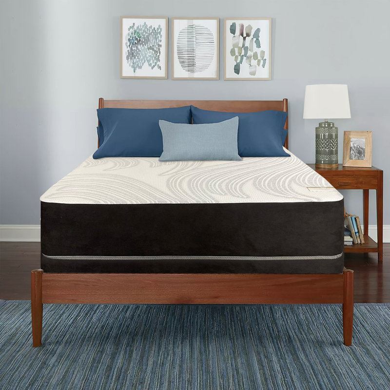 Matelas et sommier moelleux 18 "White Noise Layla, Simple, 18", Profil standard