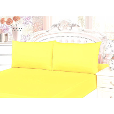 Microfiber Jersey Knit Fitted Sheet