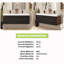 Ensemble de meuble-lavabo double 60 po avec surface solide 60 po-433716113-433716124