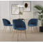 Chaise parsons rembourrée en velours Terrance-344198893-344198864