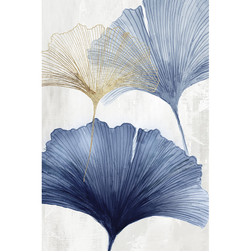 Hues Of Indgio I par Asia Jensen, H 30 po x l 20 po x P 1,25 po