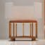 Lit et tabouret en bambou