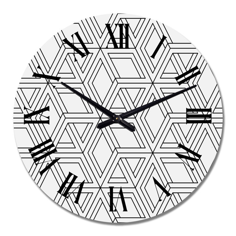 Horloge murale surdimensionnée, Grand