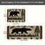 Ensemble de 2 tapis de cuisine Black Bear Wilderness-377997927