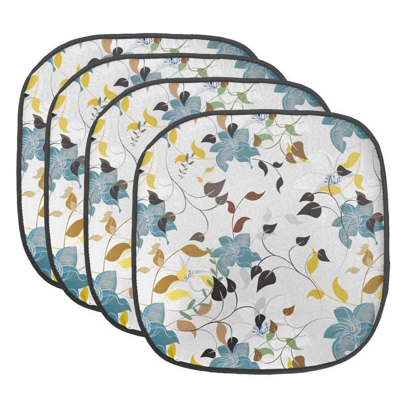 Coussin de siège papillon