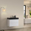 Meuble-lavabo simple 30 po avec comptoir à surface solide 30 po-88600229-88600230