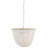 3 - Light Seashell Dimmable Drum Chandelier
