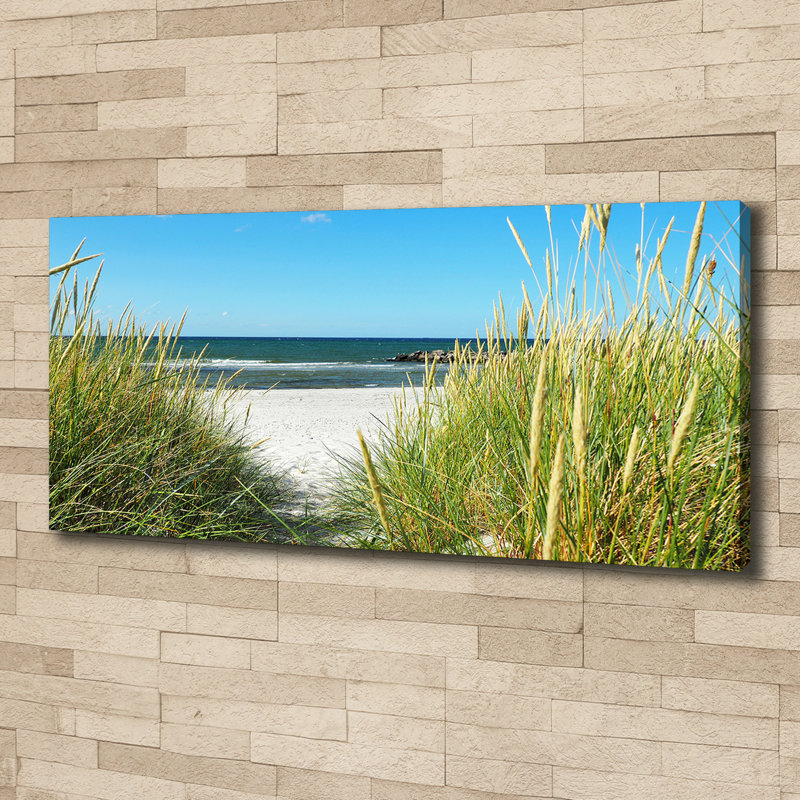 Coastal Dunes - Wrapped Canvas Print