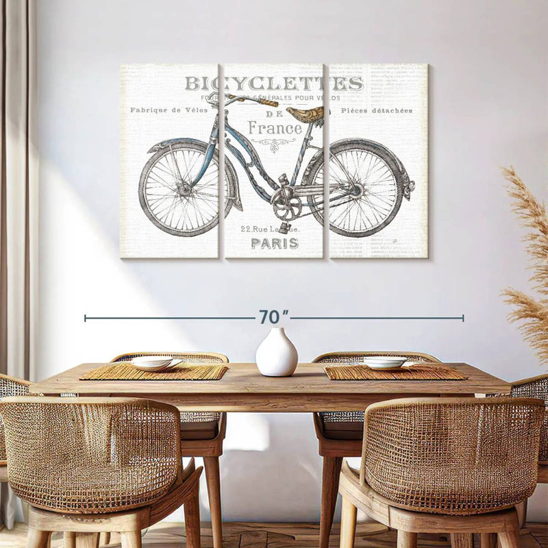 Kema Bicycles II, 36" H x 57" W