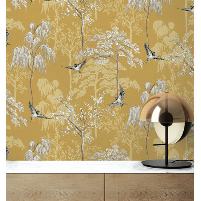 Daela Peel & Stick Floral Roll