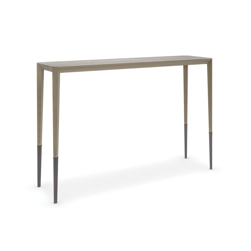 Stone Console Table, 34" H x 54" W x 14" D