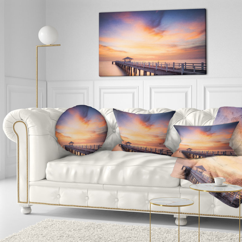 Coussin Sea Infinite, Rectangle, 12 po x 20 po