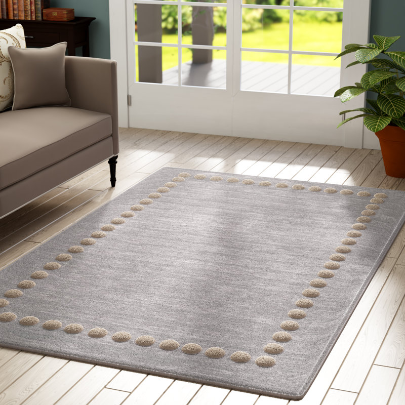 Antaeus Kids Hand Loomed Wool Rug, Rectangle 3' x 5', Pink