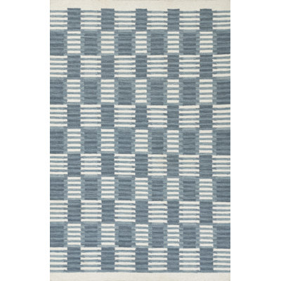 Freya Geometric Hand Woven Wool Rug