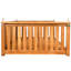 Balançoire d'extérieur en bois, spacieuse et élégante, lit balançoire de jardin à grande capacité, minimaliste