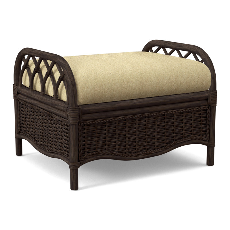 Repose-pieds Everglade, Brown Geometric, 0456-33, Java