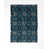 Motif floral bleu sélectionné