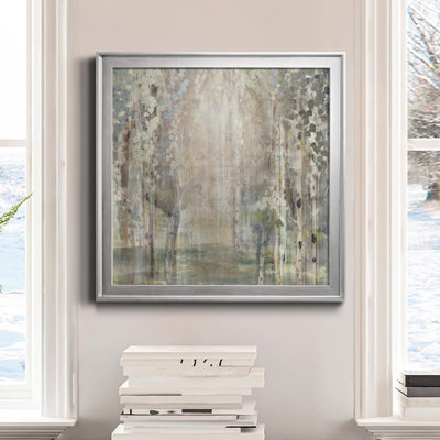 " Birch Wood Clearing " Painting Print