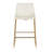 Upholstered Counter Stool with Metal Frame-50176433