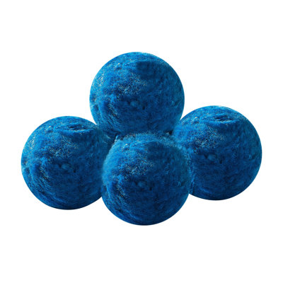 Billes filtrantes bleues en polyester de qualité supérieure pour filtres à sable 4 lb - Remplacement réutilisable et efficace de l'eau de piscine