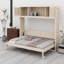Murphy Bed With Storage Cabinets-1915270727