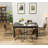 Telsha 6 - Person Four Leg Dining Set-2053431486