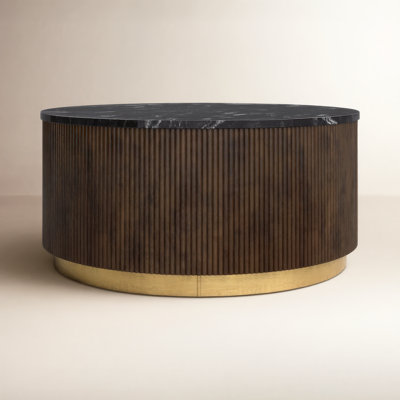 Rylee 36" Genuine Marble Coffee Table