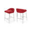 Tabouret de comptoir rembourré 26 po Shounda-369229908