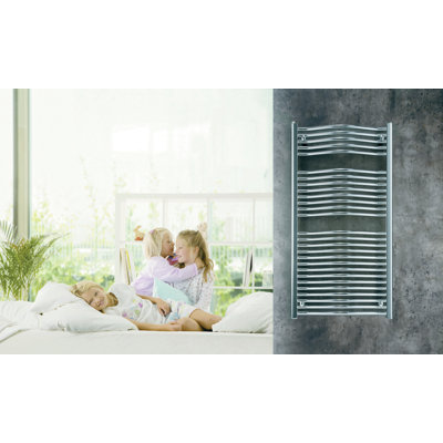 Anjali Curved Towel Rail Heated Towel Rails