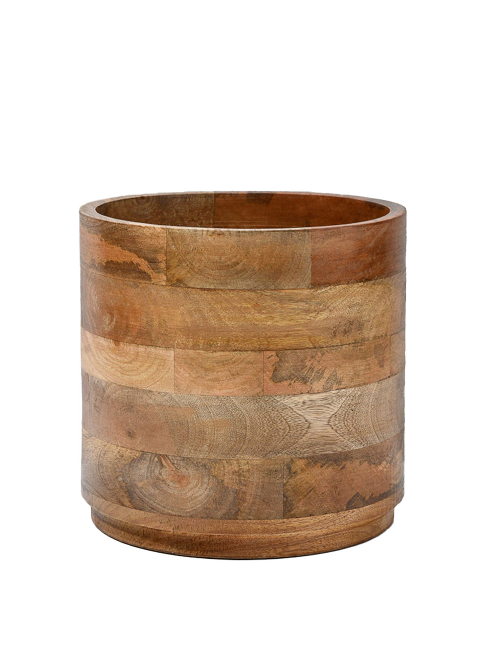 Millwood Pines Gaylor Mango Wood Cachepot & Reviews | Wayfair