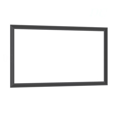 60"X36" Oversized Modern Rectangle Bathroom Mirror With Balck Frame Decorative Large Wall Mirrors For Bathroom Living Room Bedroom Vertical Or Horizontal Wall Mounted Mirror With Aluminum Frame