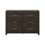 Commode à 6 tiroirs l 46,7 po Aimaan-291603406