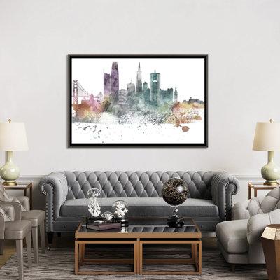 " San Francisco Pastel Skylines "