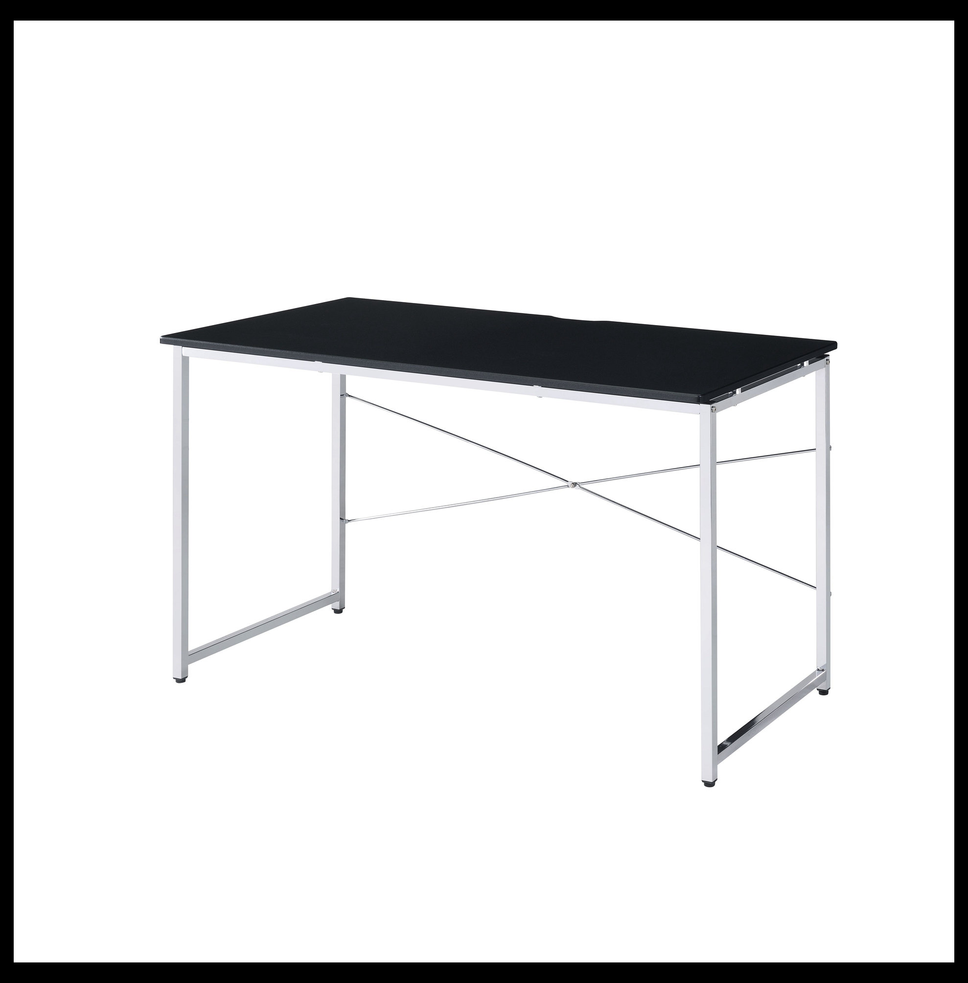 Wrought Studio Dac Metal Base Writing Desk | Wayfair