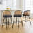 Cane Back Upholstered Stool-1323822629-1323822628-1341117654