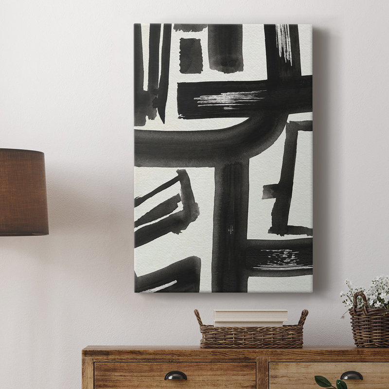 Encrier Intersect II - galerie Cavas personnalisée, H 48 po x l 32 po